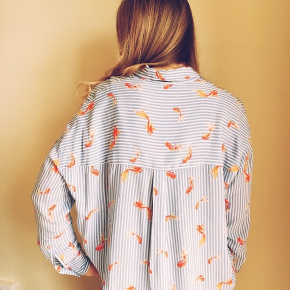 goldfish shirt zara
